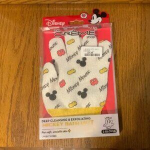 MICKEY MOUSE BATH MITT - DEEP CLEANSING & EXFOLIATING - 1 PAIR